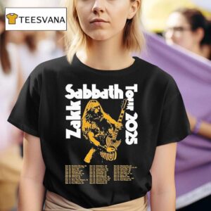 Zakk Sabbath Tour Dates On October In Rancho Mirage Ca T Shirt