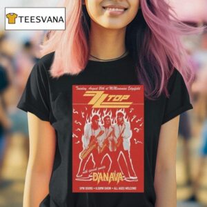 Zztop All Ages Welcome Danava Tour T Shirt