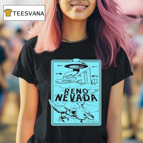 Tour Reno Nevada August Ufo T Shirt