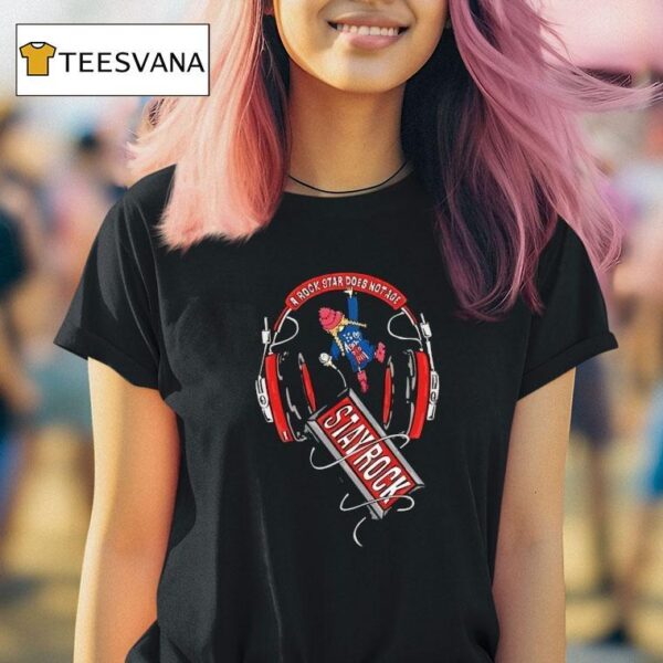 A Rock Star Does Not Age Stay Rock T Shirt
