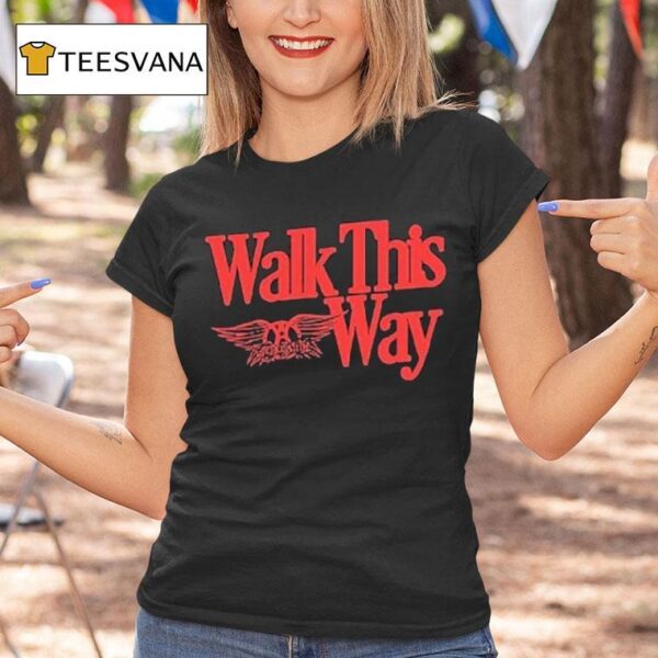 Aerosmith Walk This Way Liberty T Shirt