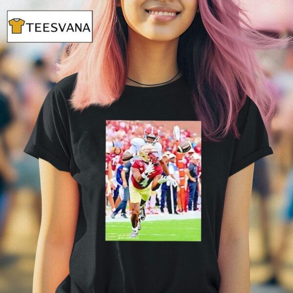 Alabama Vs Fsu Football Photo T Shirt