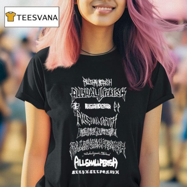 All Shall Perish All Shall Perish Diy Metal Parody T Shirt
