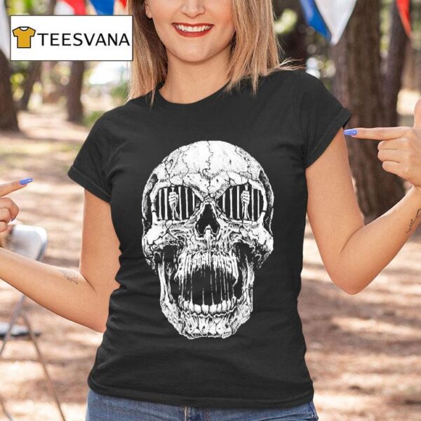 All Shall Perish Skull Fang T Shirt