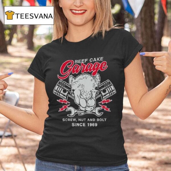 Andrew Flair Beefcake Garage Screw Nut And Bolt Since T Shirt