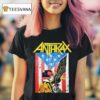 Anthrax Dredd Eagle T Shirt