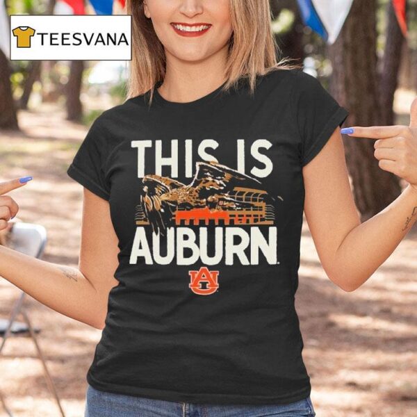 Auburn Tigers Image One This Is War Eagle T Shirt