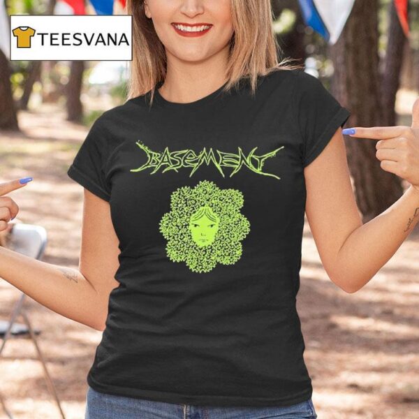 Basement Flower Face T Shirt
