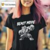 Beast Mode Muscled Bull T Shirt