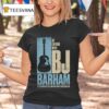 Bj Barham San Francisco Ca August Event Guitar T Shirt