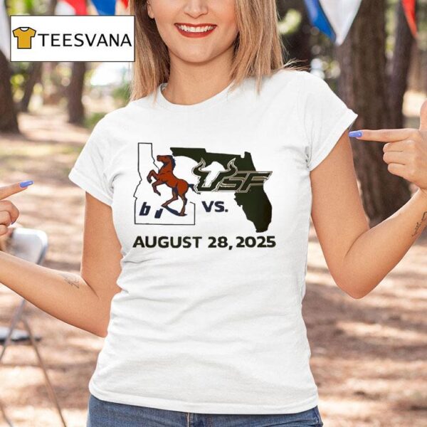 Boise State Broncos Vs South Florida Bulls August T Shirt