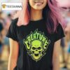 Bonehead Creature Flame Skull T Shirt