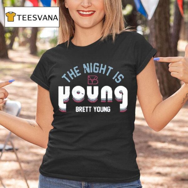Brett Young The Night Is Young T Shirt
