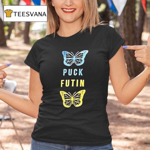 Butterfly Puck Futin T Shirt