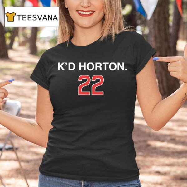 Cade Horton K D Horton Chicago Cubs T Shirt