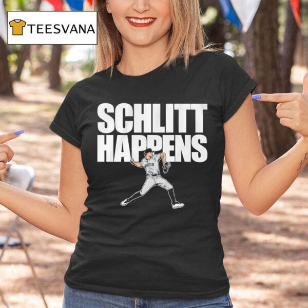 Cam Schlittler Happens New York Yankees Baseball T Shirt