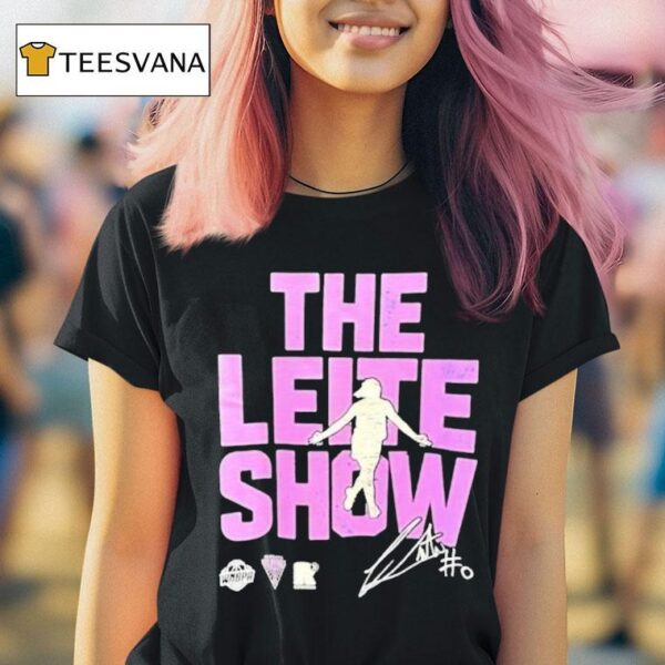 Carla Leite The Leite Show Golden State Valkyries Signature T Shirt