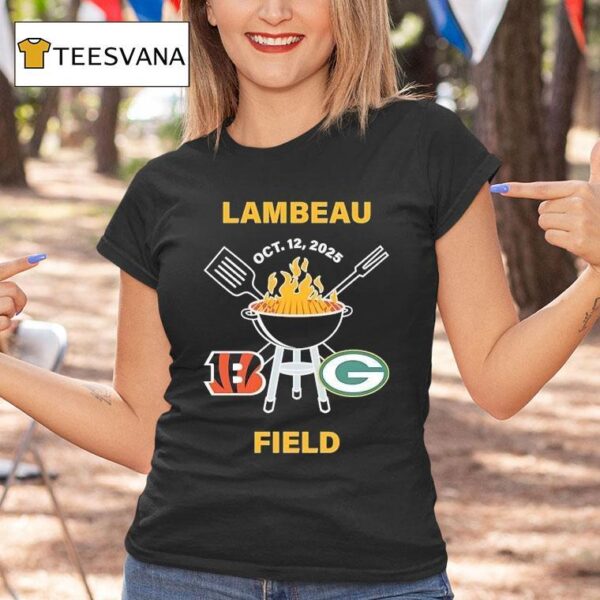 Cincinnati Bengals Vs Green Bay Packers Lambeau Field T Shirt