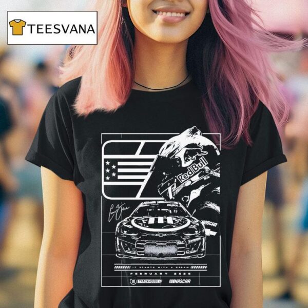 Connor Zilisch Cup Series Announcement Trackhouse Nascar Redbull T Shirt