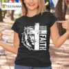Courage Through Faith Lion T Shirt