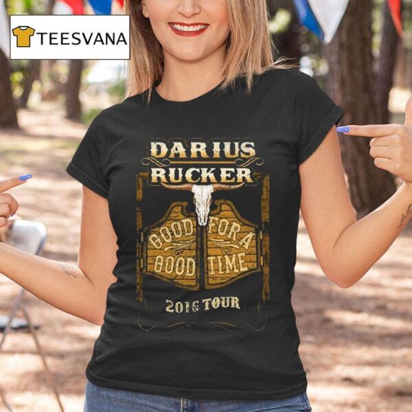 Darius Rucker Good For A Good Time Tour T Shirt