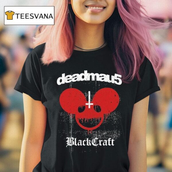 Deadmau X Blackcraft Blood Mau T Shirt