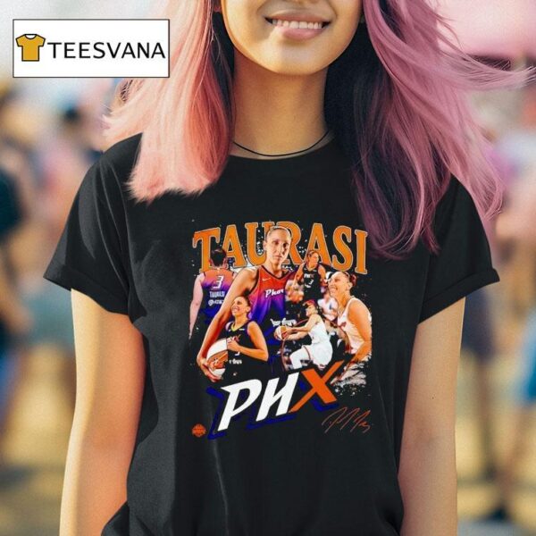 Diana Taurasi Phoenix Mercury Basketball Signature T Shirt