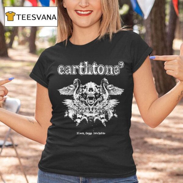 Earthtone Ltd Ed Black Swan Roulette T Shirt