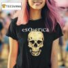 Esoterica Paper Skull T Shirt