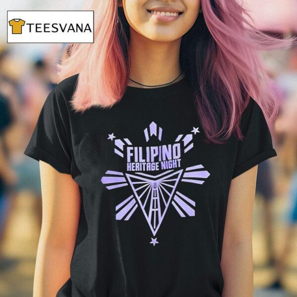 Filipino Heritage Night Golden State Valkyries Logo T Shirt