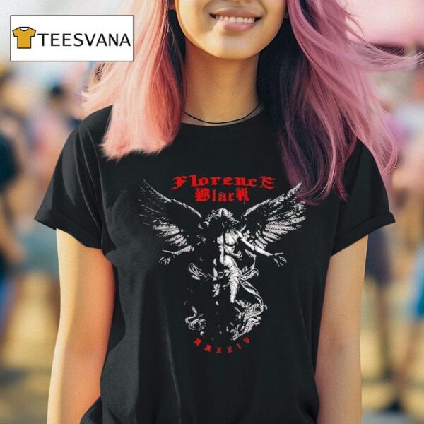Florence Black Angel T Shirt