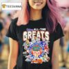 Florida Gators All Time Greats Time National Years T Shirt