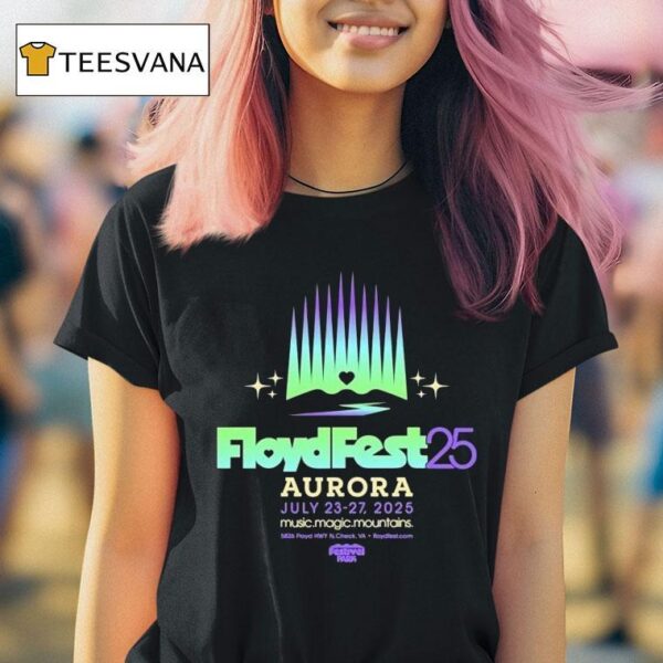 Floydfest Aurora Billboard T Shirt