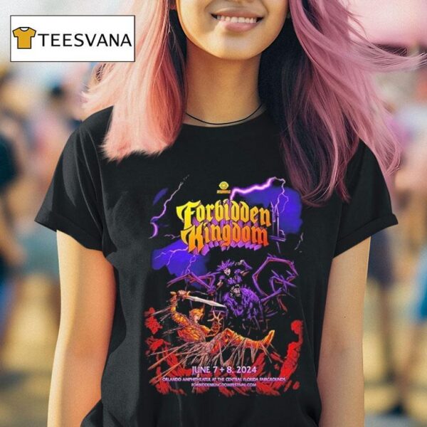Forbidden Kingdom Spider Zone Orlando T Shirt