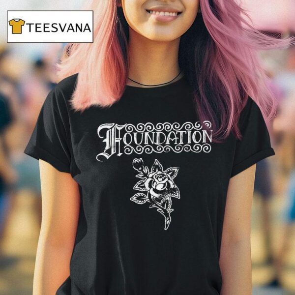 Foundation Rose Flower T Shirt