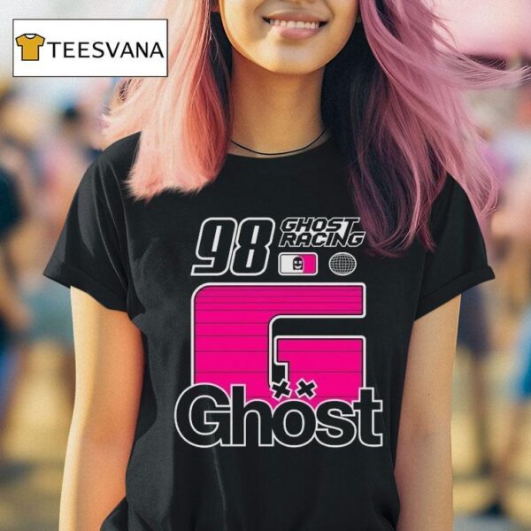 Ghost Racing Big G Silver T Shirt