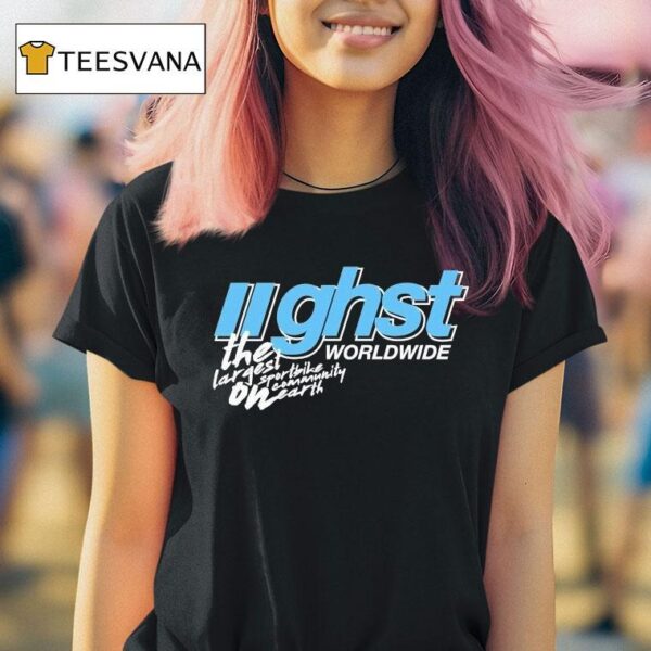 Ghost Racing Ghost The Largest Sportbike Community On Earth Worldwide T Shirt