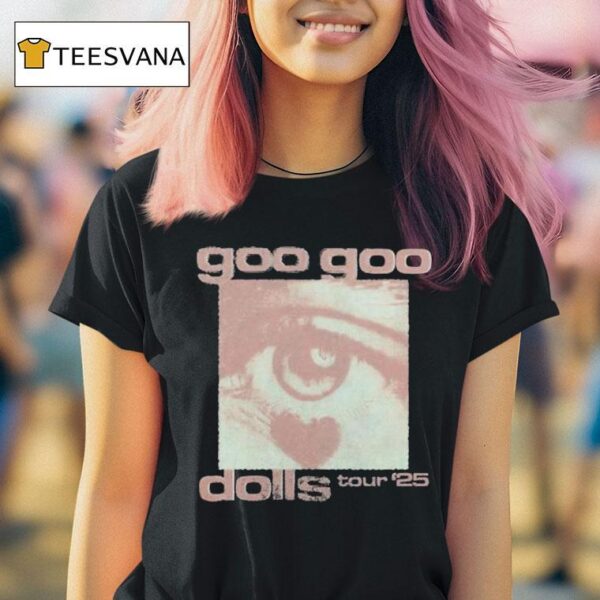 Goo Goo Dolls Eye Dateback Faded Tour T Shirt