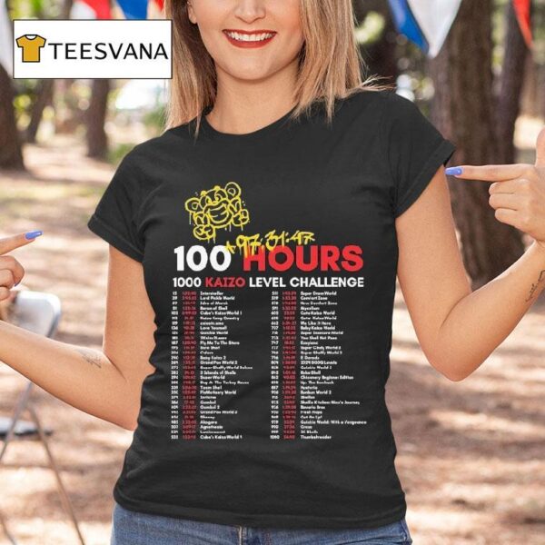 Grandpoobear K Kaizo Level Challence Tour T Shirt