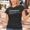 Grandpoobear Unemployed T Shirt