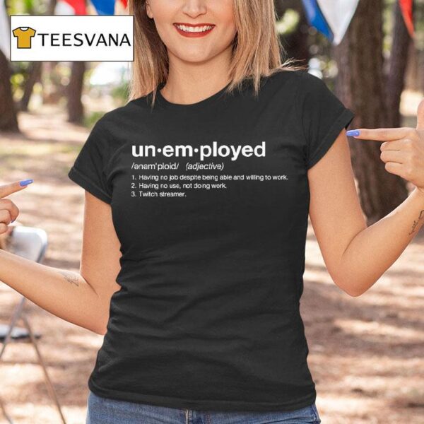 Grandpoobear Unemployed T Shirt