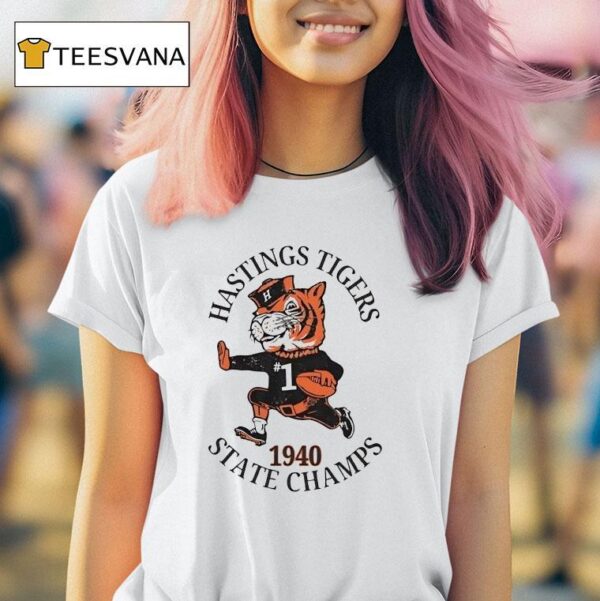 Hastings Tigers State Champs T Shirt