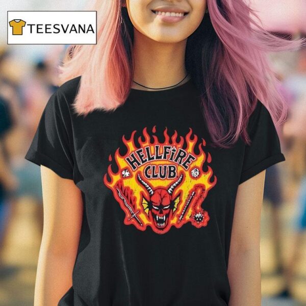 Hellfire Club Horned Devil T Shirt