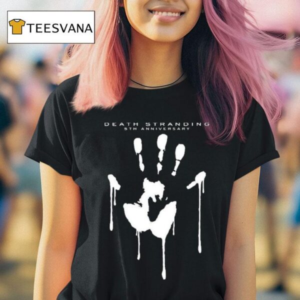 Hideo Kojima Death Stranding Th Anniversary Hand T Shirt