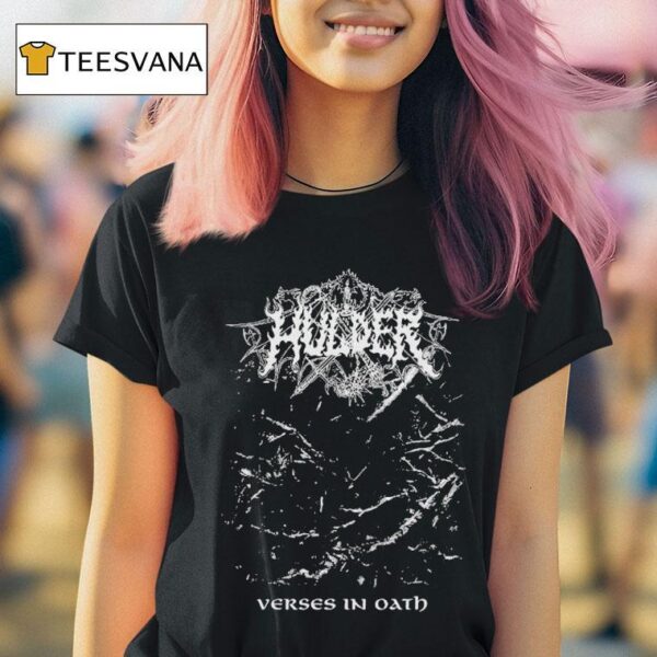 Hulder Verses In Oath Tour T Shirt