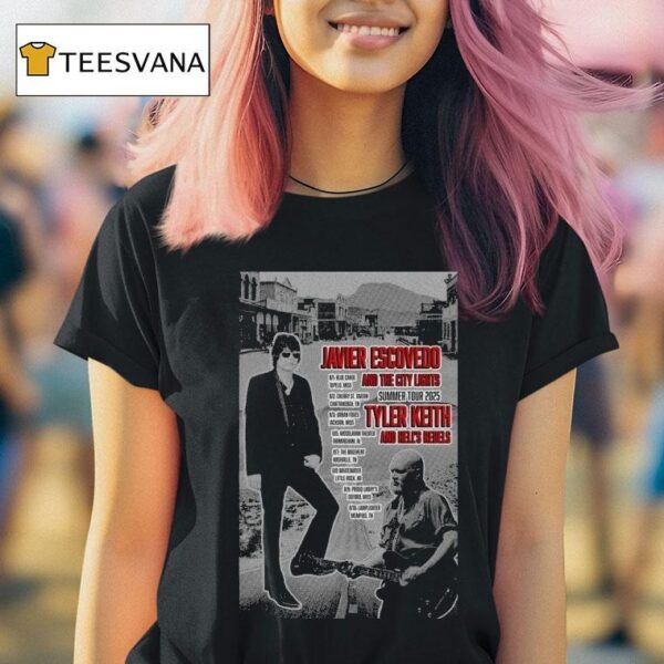 Javier Escovedo And The City Lights Summer Tour T Shirt