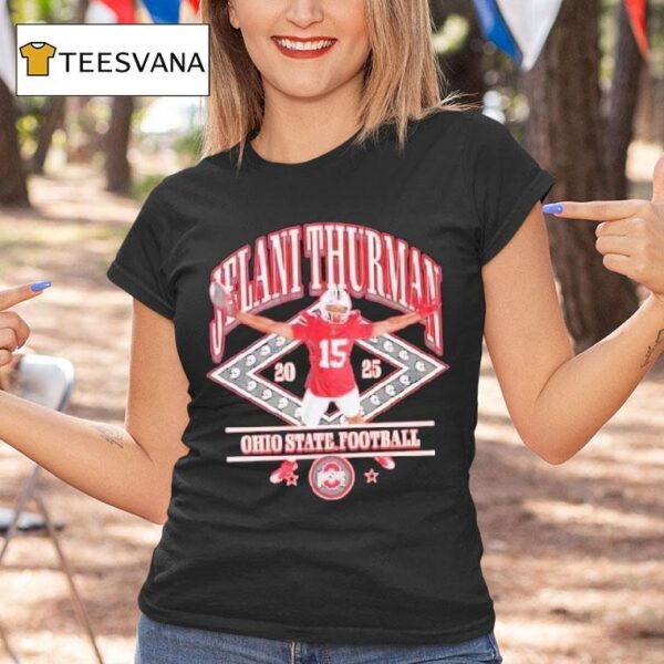Jelani Thurman Celebration Ohio State Buckeyes T Shirt