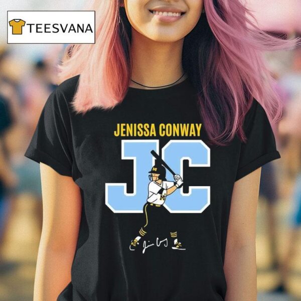 Jenissa Conway Michigan Wolverines Softball T Shirt