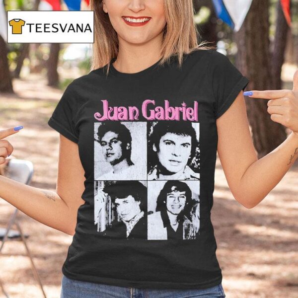 Juan Gabriel Bw Frames T Shirt