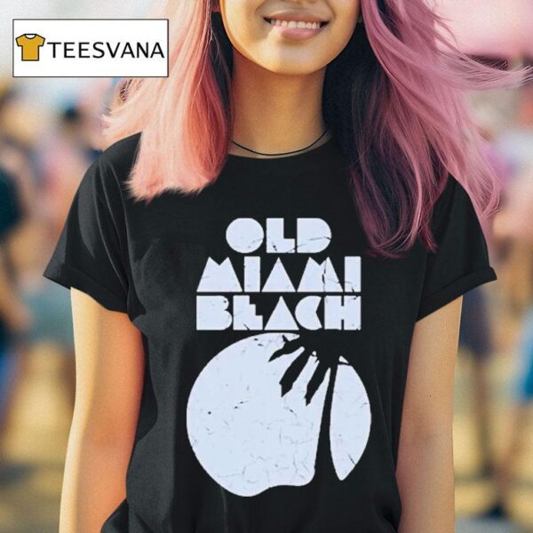 Julia Garner Wearing Weapons Justine Old Miami Beach T Shirt